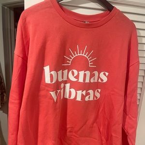 Buenas Vibras Graphic Sweatshirt